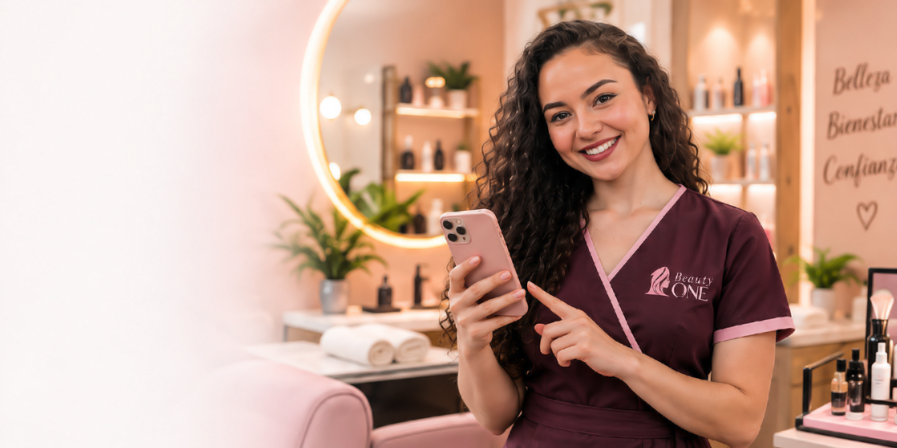 Software BeautyONE para centros de belleza